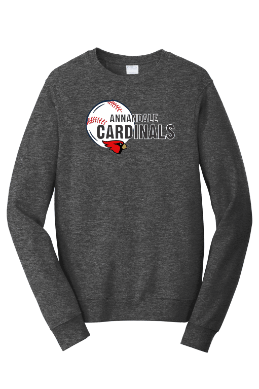 Annandale Baseball Crew Neck Sweatshirt.