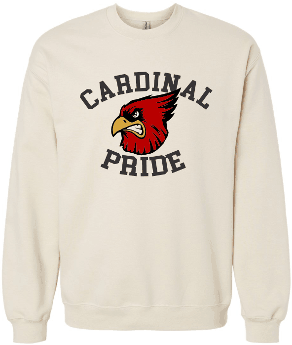 Cardinal Pride Crewneck