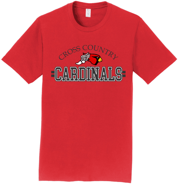 Cardinal Youth Cross Country Shirts