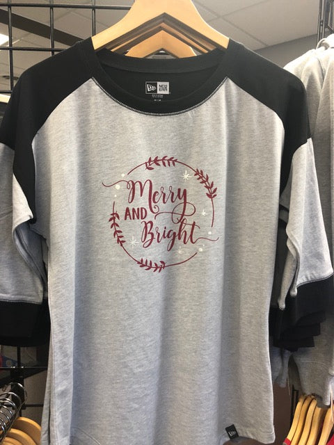 Merry and Bright Ladies Shirt