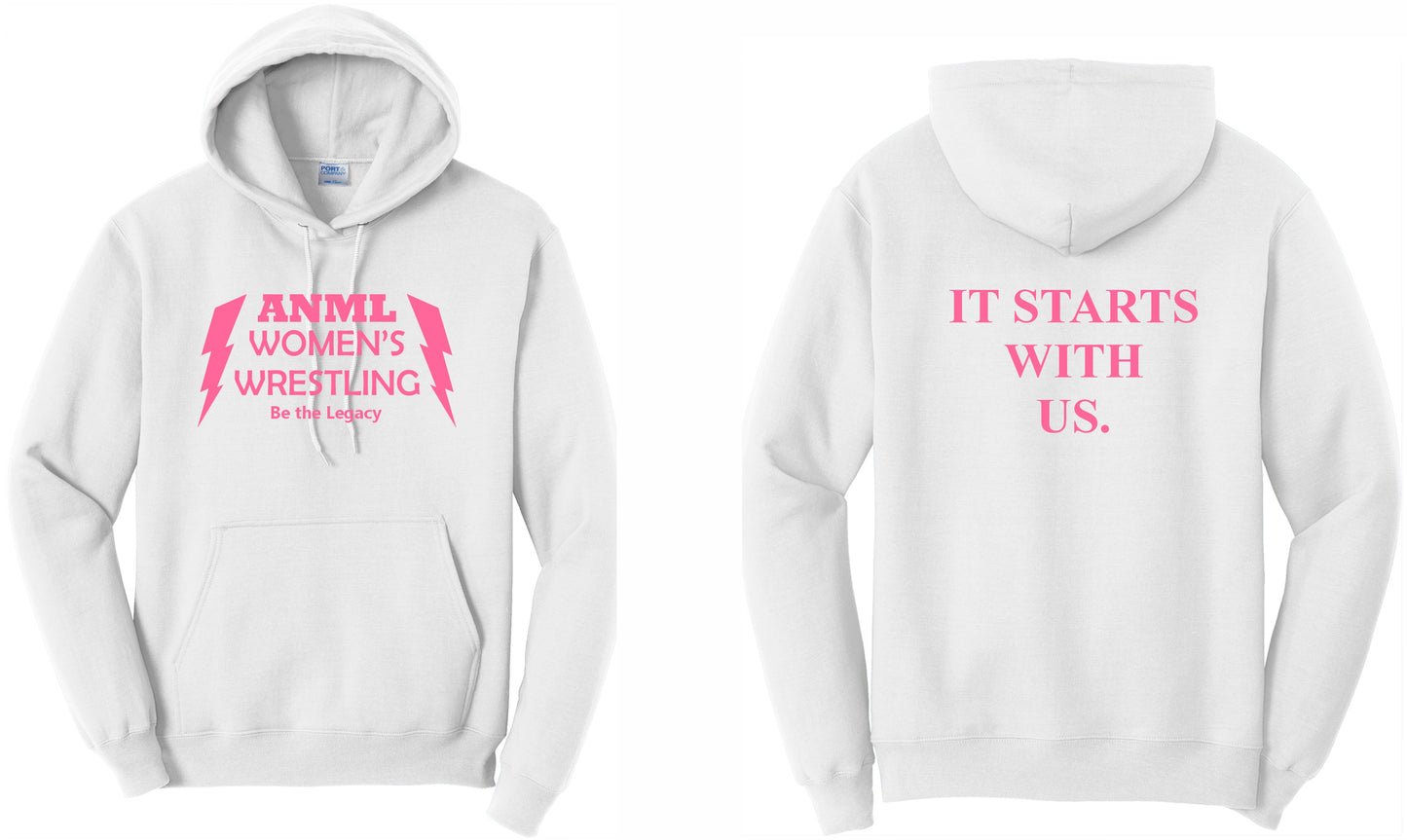 Women's ANML Wrestling Hoodies