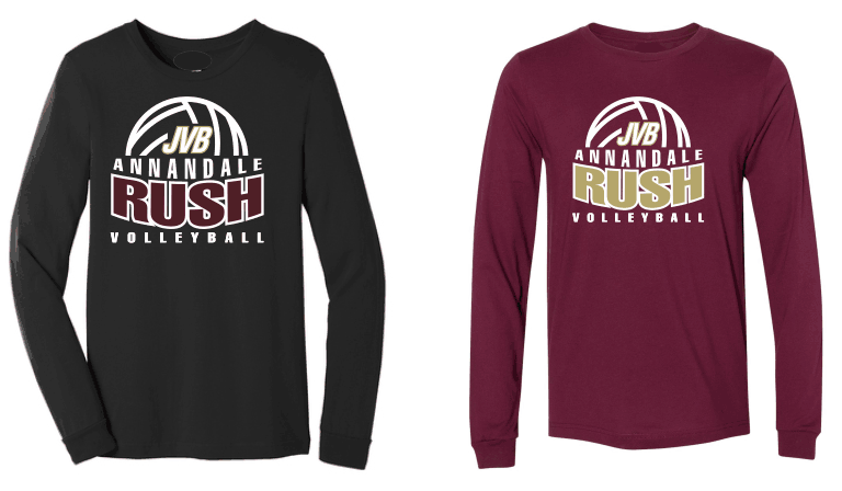 JVB Rush Volleyball Long Sleeve Tee
