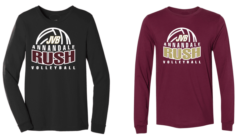 JVB Rush Volleyball Long Sleeve Tee