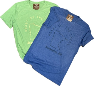 Heart of the Lakes Tees