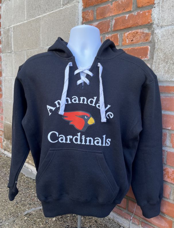 Annandale Cardinal Lace-up Hoodie