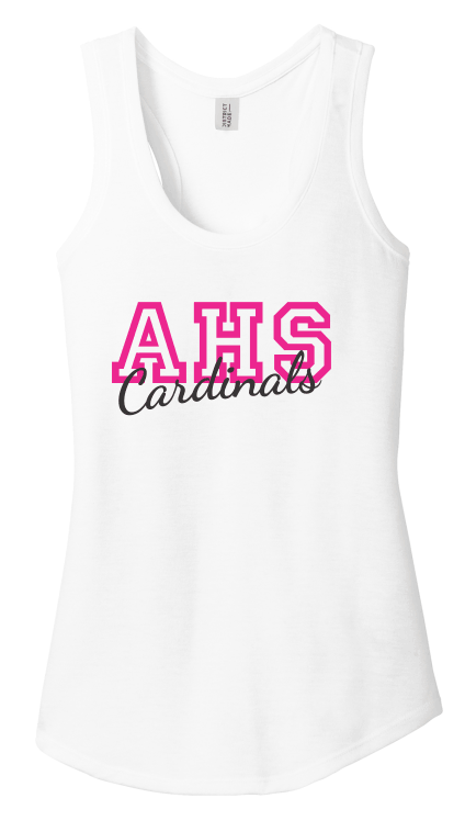 Cardinal Cheer Team White tank