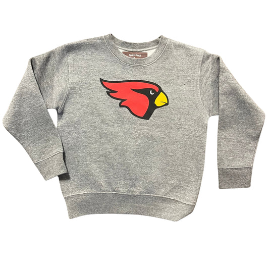 Cardinal Toddler Fleece Crewneck Sweatshirt