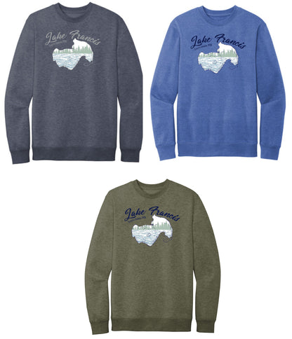 Lake Francis Crew Neck Sweatshirt