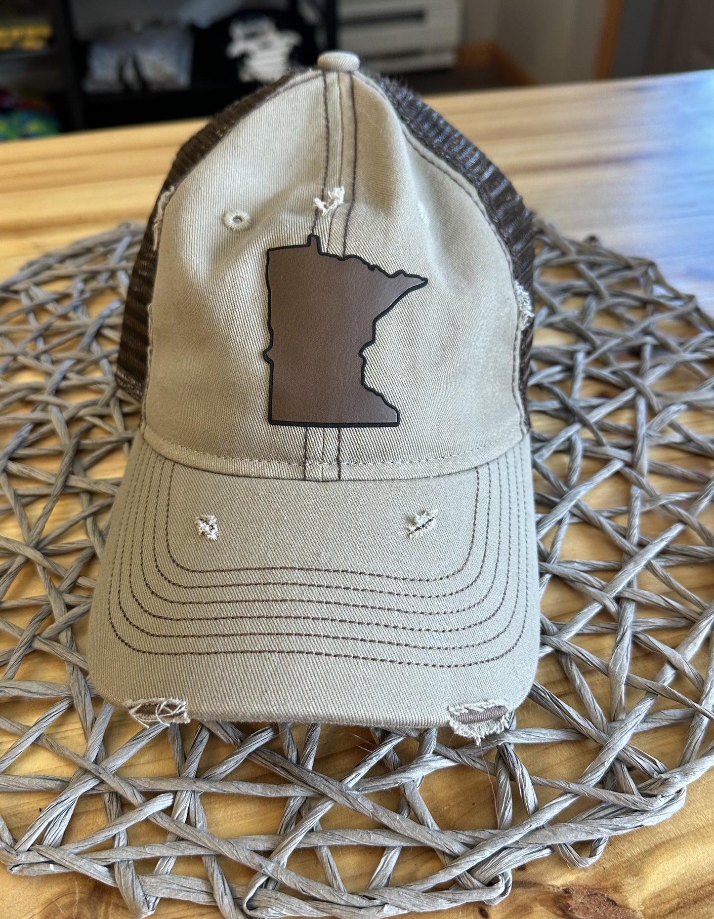 Distressed MN Hat