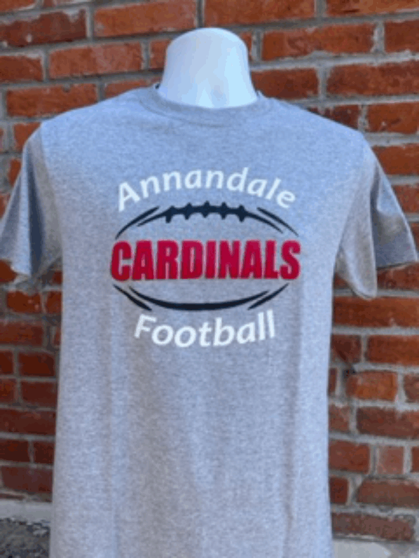 Annandale Cardinals Football Tee