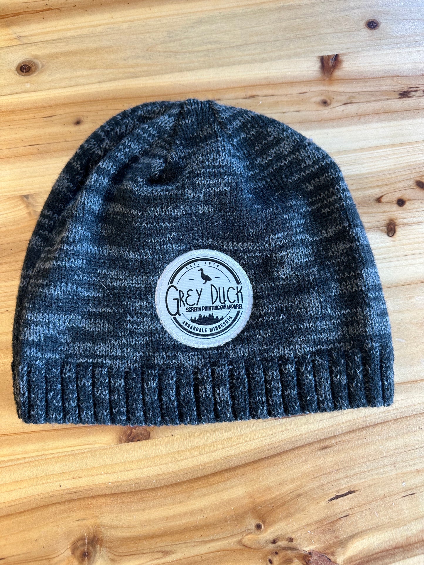 Grey Duck Beanie