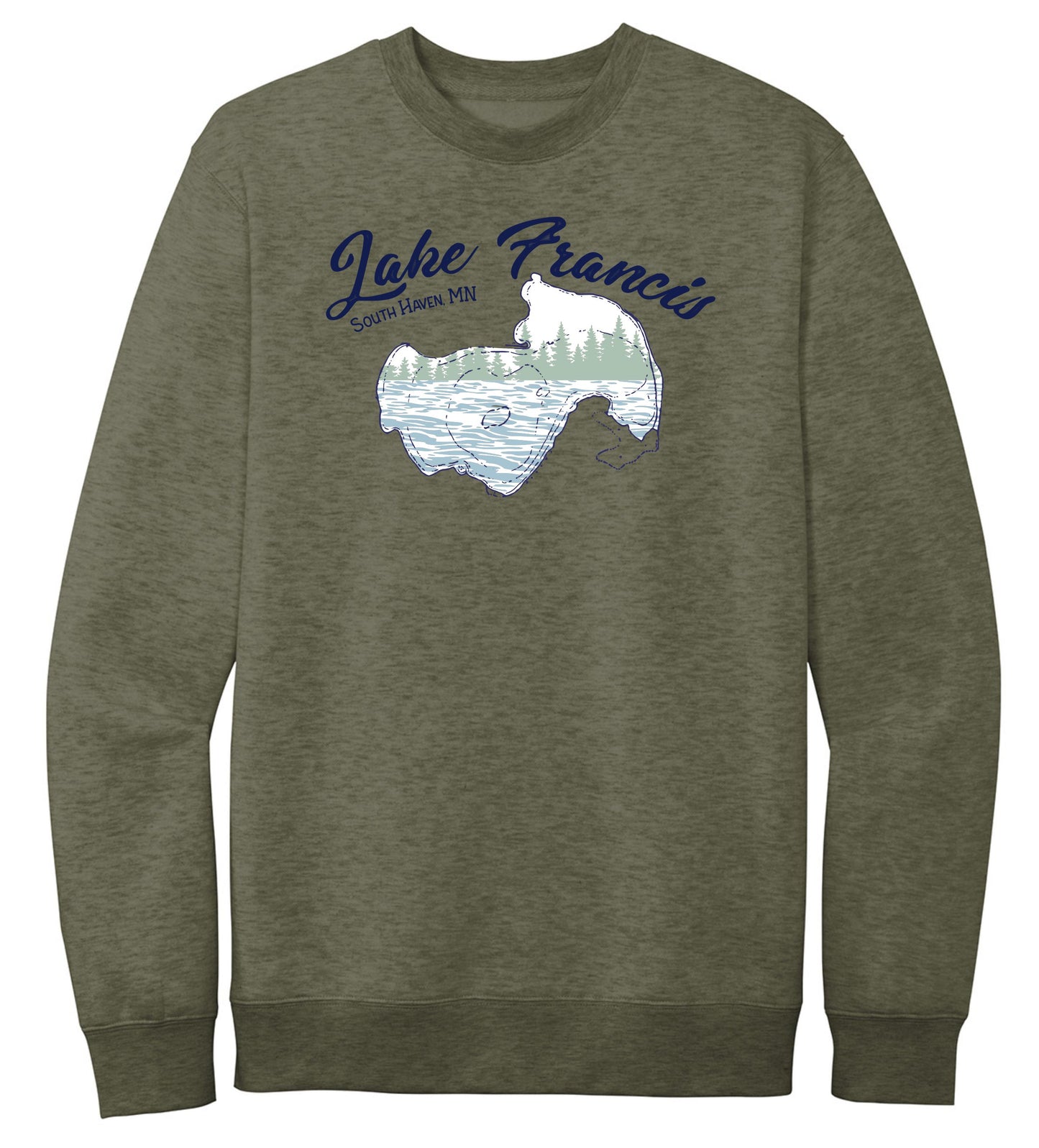 Lake Francis Crew Neck Sweatshirt