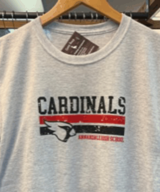 Cardinal Striped Banner Shirts