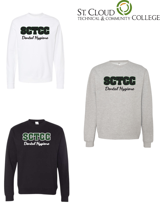 SCTCC Dental Hygiene Crew Neck Sweatshirt