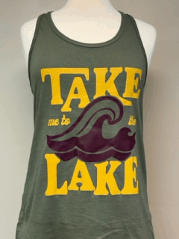 Take Me To The Lake Ladies Tanks