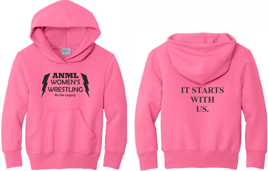 Women's ANML Wrestling Hoodies