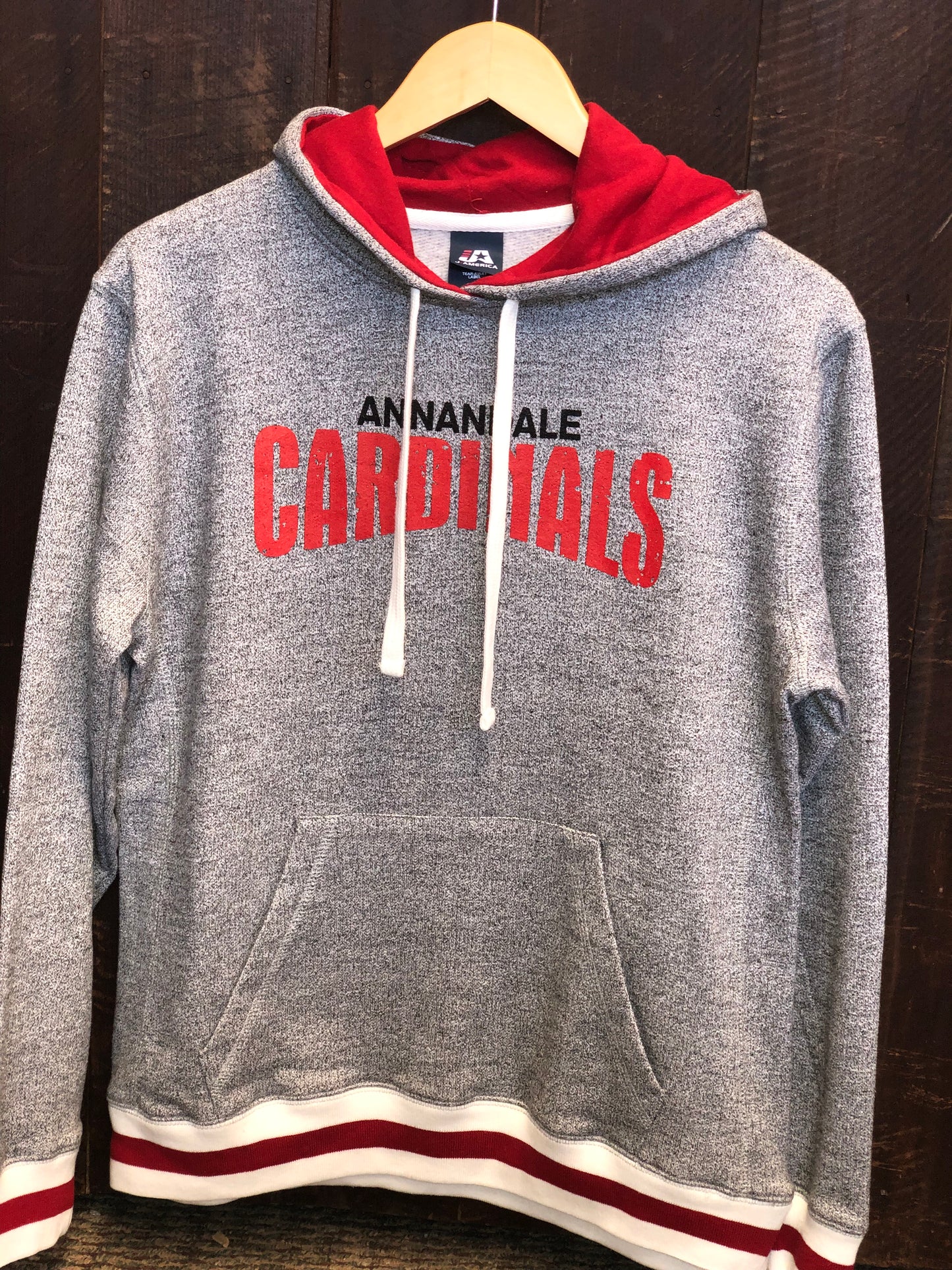 Annandale Cardinals Peppered Fleece Sweatshirt